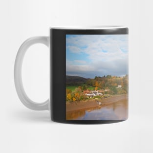 The Old Wye Bridge, Chepstow, Wales Mug